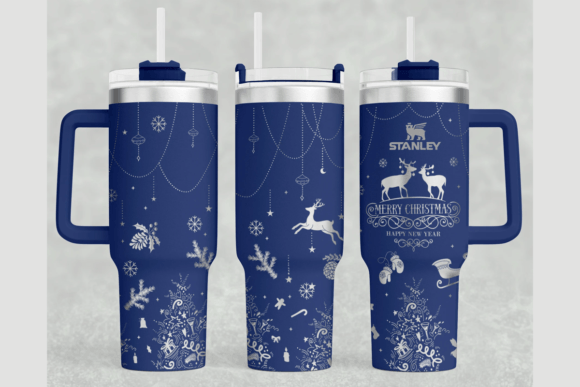 Christmas Stanley 40oz Laser Wrap SVG