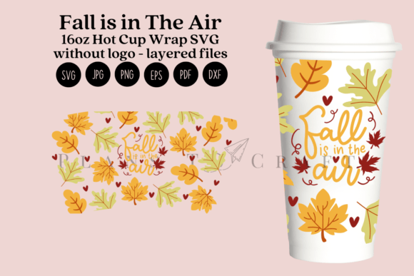 Fall is in the Air 16oz Hot Cup Tumbler