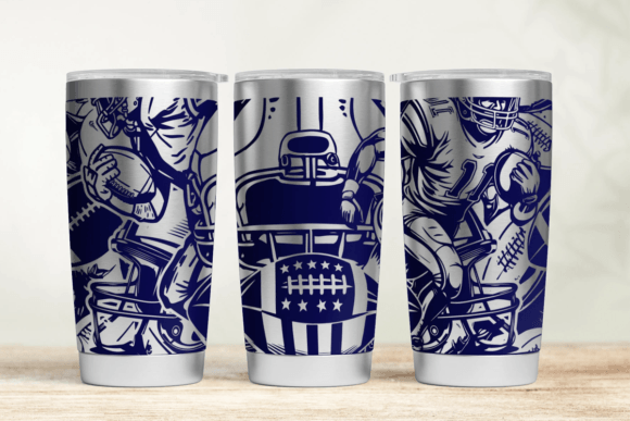 Football Tumbler Wrap Design Review