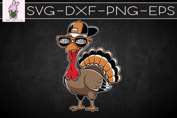 Gobble Turkey Thanksgiving SVG