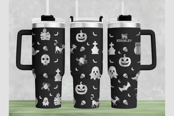 Halloween Stanley 40oz Laser Wrap SVG