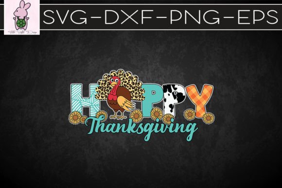 Happy Thanksgiving Turkey SVG