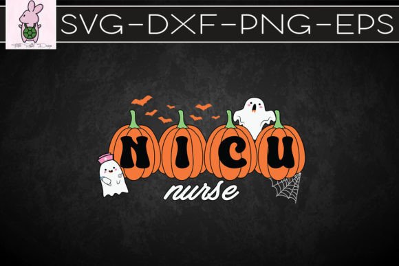 NICU Nurse Halloween Pumpkins SVG