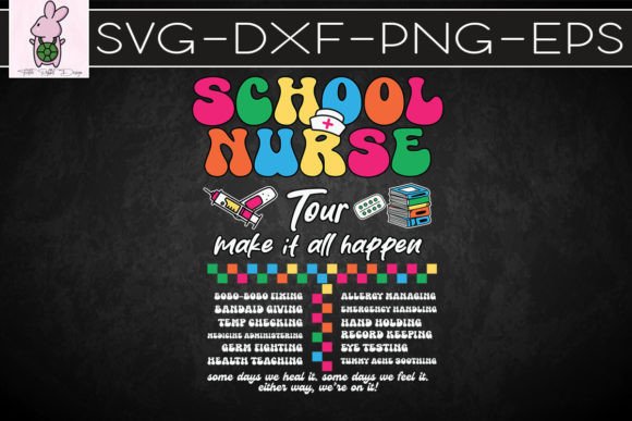 School Nurse Tour SVG